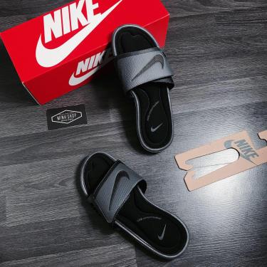 Hàng Chính Hãng Nike Solarsoft Comfort Slides Black Gray 2020**