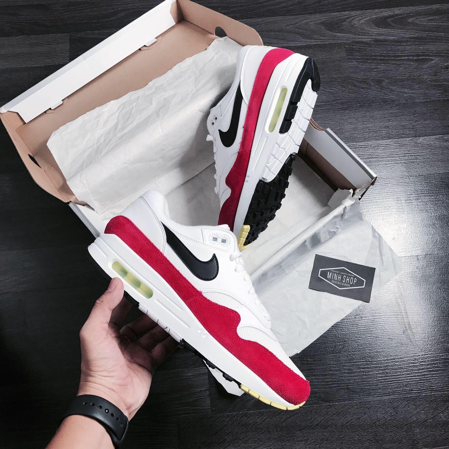 Minhshop.vn - -1sxx Nike Air Max 1 Volt Rush Pink [AH8145 111]