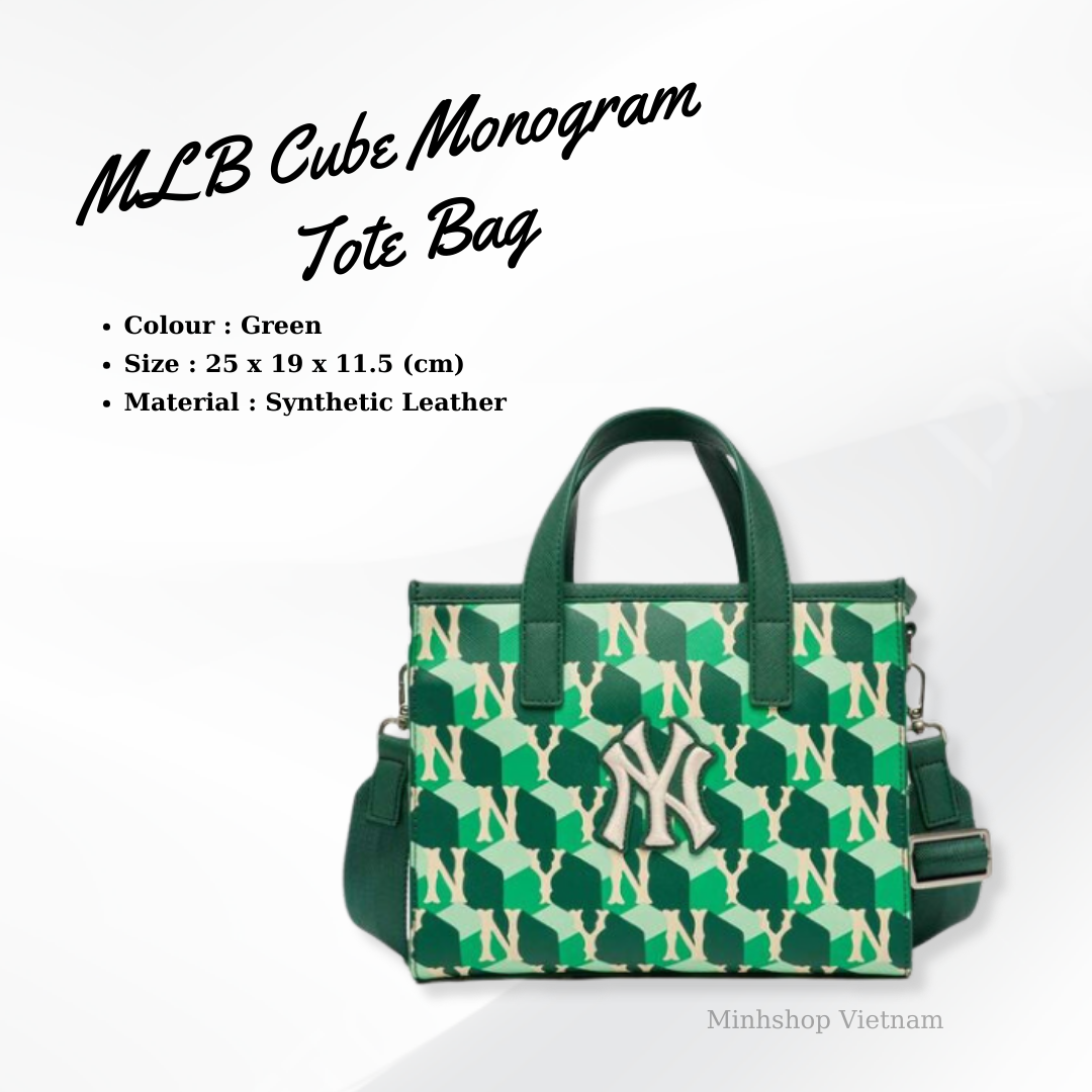 MLB Cube Monogram Small Tote Bag: The Style That Inspires and Delight