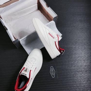 SALE T3 ⬇️⬇️ Giày Reebok Club C 85 White/Red [FX3358] áp dụng chuyển khoản