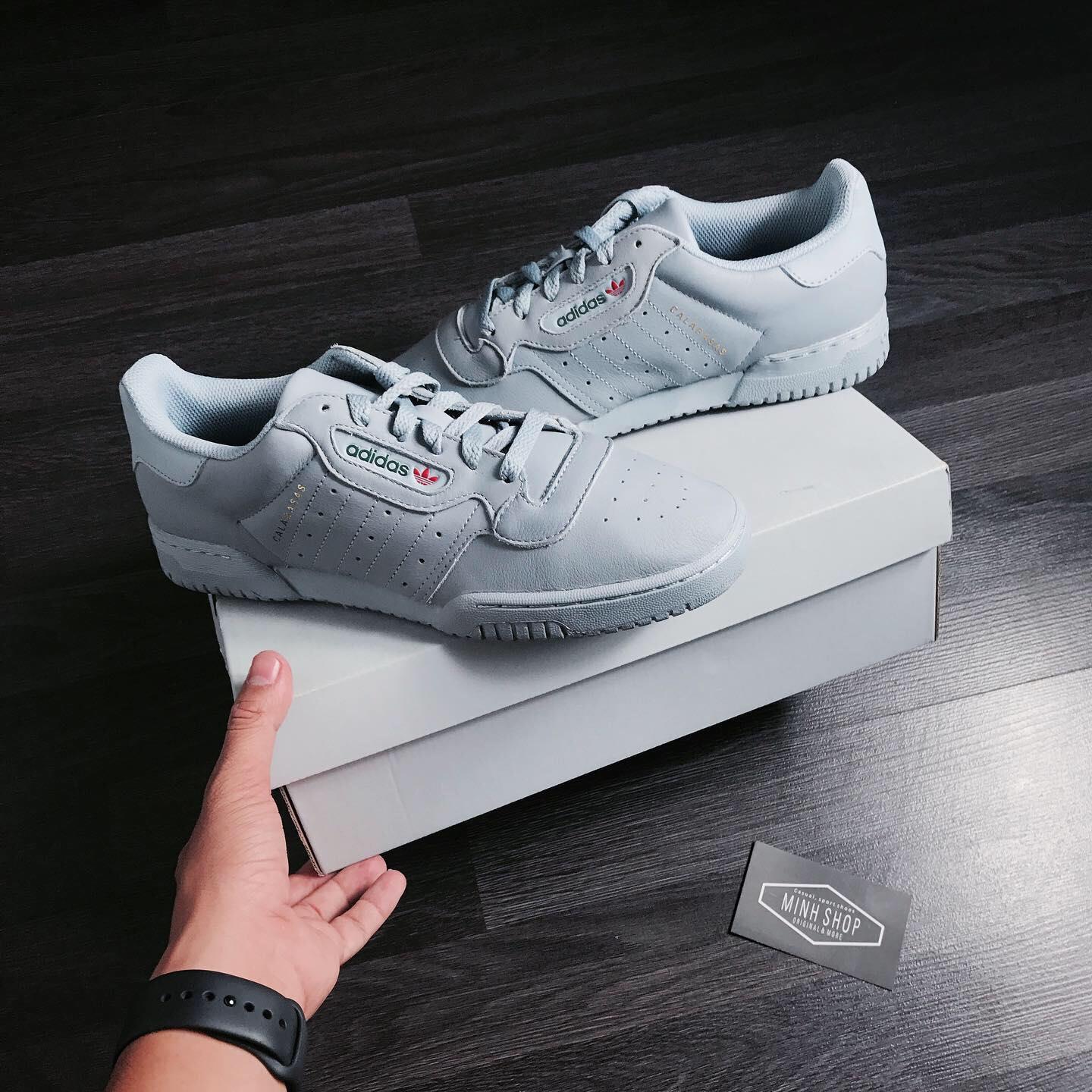  - Hàng Chính Hãng Adidas Yeezy Powerphase Calabasas 'Grey'  2020**