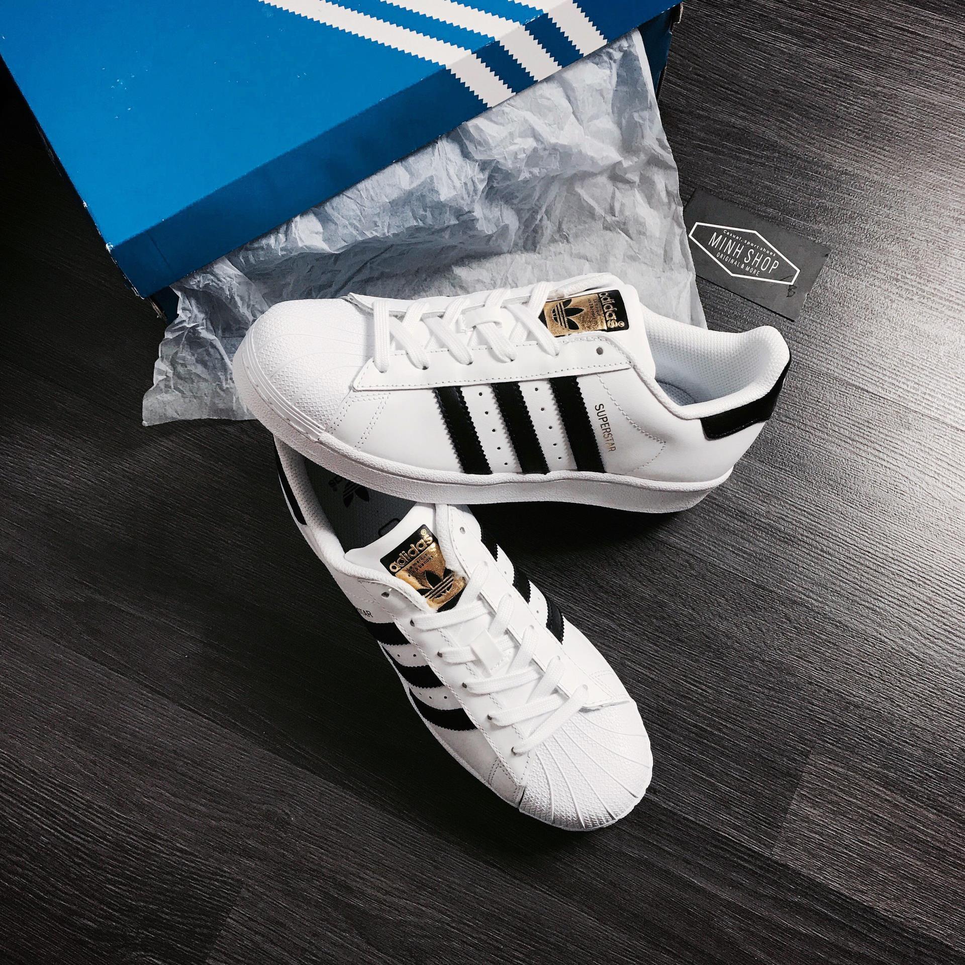 adidas superstar all white gold