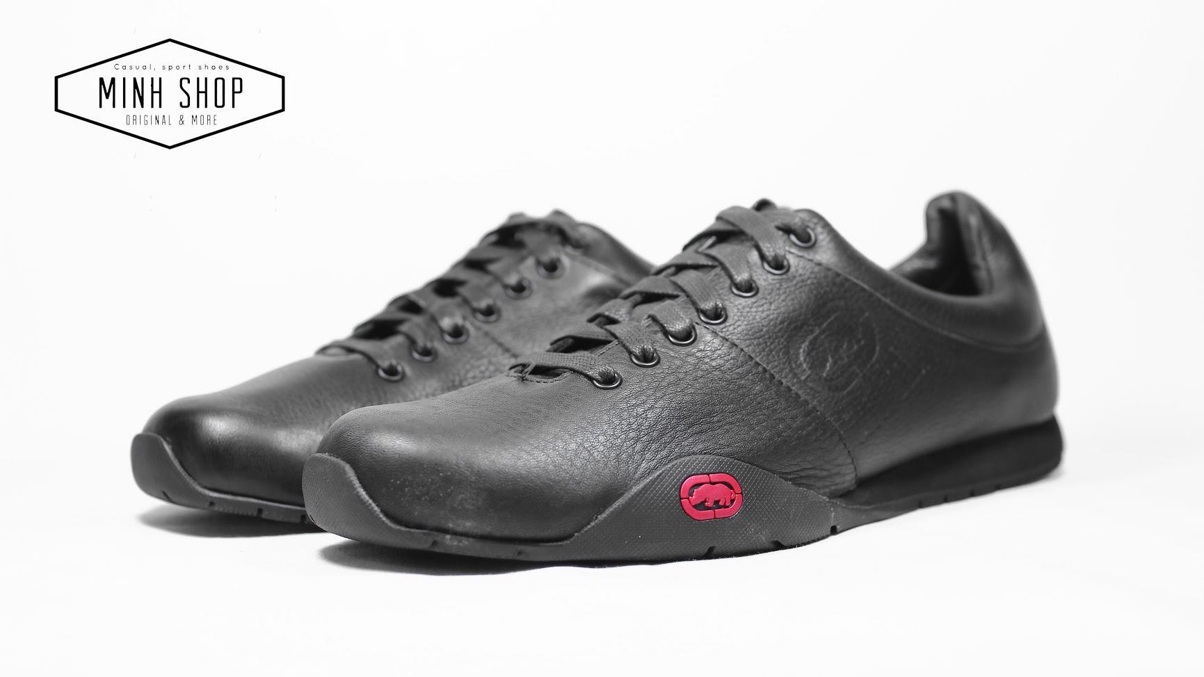  - Hàng Chính Hãng Ecko Shoes USA Sneaker Triple Black leather