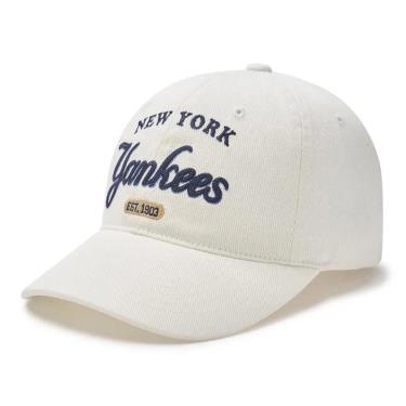 Nón MLB  Color Denim Unstructured Ball Cap New York Yankees ''Cream' [3ACPD035N 50CRS] - Image 1