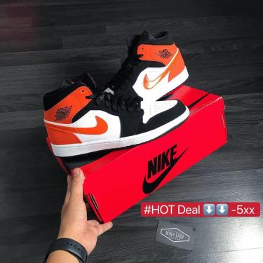 Hàng Chính Hãng Nike Air Jordan 1 Mid "Shattered Backboard" 2020** Hàng Chính Hãng Nike Air Jordan 1 Mid "Shattered Backboard" 2020**