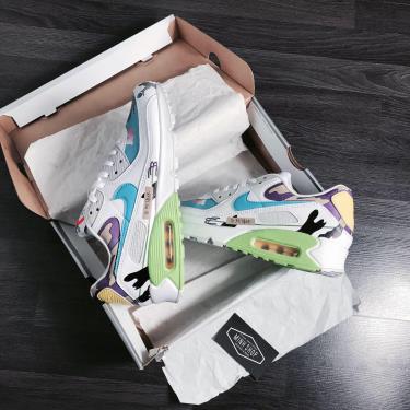Hàng Chính Hãng Nike Air Max 90 Flyleather Ruohan Wang 2020**+
