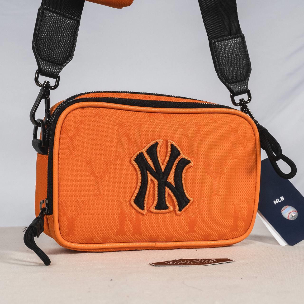  Túi MLB Monogram Nylon Jacquard Mini Crossbody Bag New York  Yankees [3acrs011n 50bks] [ O ]