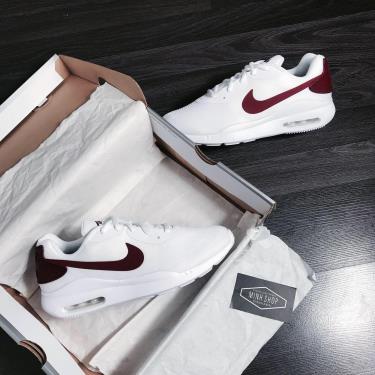 #SUper SALE 45% Nike Air Max Oketo White/University Red  [AQ2235 101]