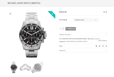Đồng Hồ Michael Kors Everest Silver Watch **  [MK5753]
