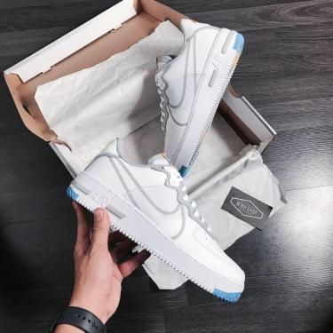 #-36% Giày Nike Air Force 1 React Light Smoke Grey V ** [CT1020 100]