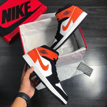 Hàng Chính Hãng Nike Air Jordan 1 Mid "Shattered Backboard" 2020** Hàng Chính Hãng Nike Air Jordan 1 Mid "Shattered Backboard" 2020**