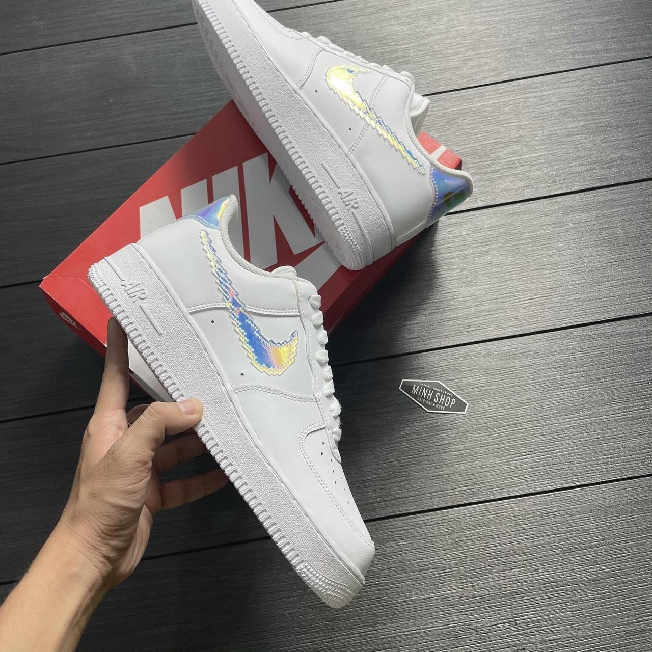 Minhshop.vn - Giày Nike Air Force 1 07 LV8 White/ Multi **CV1699-100