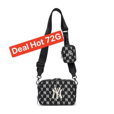 mlb jacquard monogram cross bag