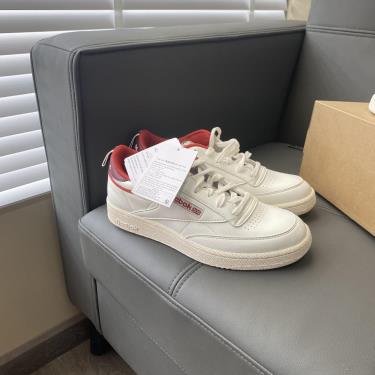SALE T3 ⬇️⬇️ Giày Reebok Club C 85 White/Red [FX3358] áp dụng chuyển khoản