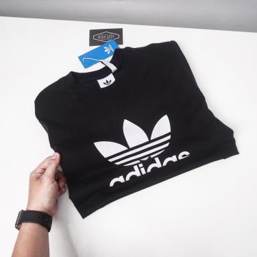 Hàng Chính Hãng Áo Thun Adidas Trefoil Black 2021** [CW0709]