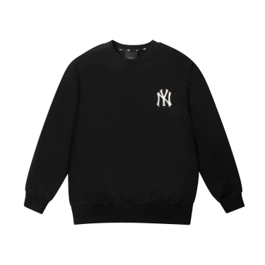 Hàng Chính Hãng Áo Sweater MLB Monogram Black **2021**** (ORD)