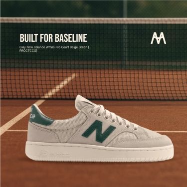 Giày New Balance Wmns Pro Court Beige Green [PROCTCCG] - X-