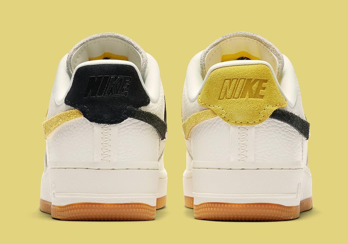 Nike air force 1 vandalized sail chrome outlet yellow