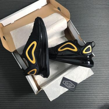 Hàng Chính Hãng Nike Air Max 720 'Black Metallic Gold' 2021** [AQ3196 014]