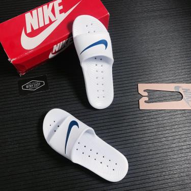 Dép Nike Kawa Shower White/Blue 2021**