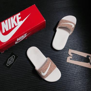 Hàng Chính Hãng Dép Nike Kawa Light Brown 2021**