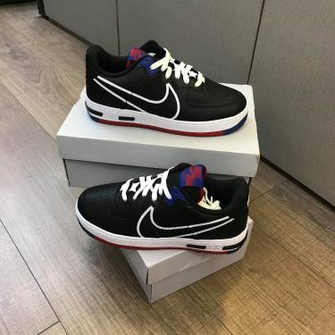 Nike Air Force 1 React Black/Gym Red/Blue ** [CT5117 002]