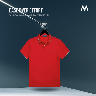 Áo Polo Ralph Lauren Classic Fit  'Red' [710939079013] - Image 1