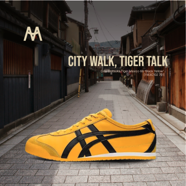 Giày Onitsuka Tiger Mexico 66 ‘Black Yellow’ [1183C102 751]