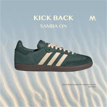 Giày Adidas Samba OG ''Mineral Green'' [IG1986]