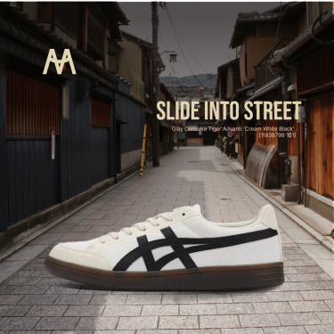 Giày  Onitsuka Tiger Advanti 'Cream White Black' [1183B799 101]