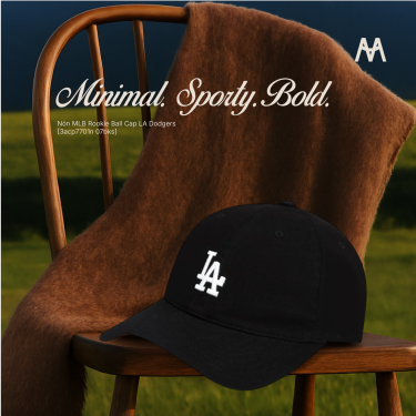 Nón MLB Rookie Ball Cap LA Dodgers [3acp7701n 07bks] - Image 1