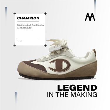 Giày Champion Essentials Champ T-Trainer ''Yellowish Brown'' [uf45fwt01ld3gf5] - Discount 10.10 Siêu OFF - Image 1
