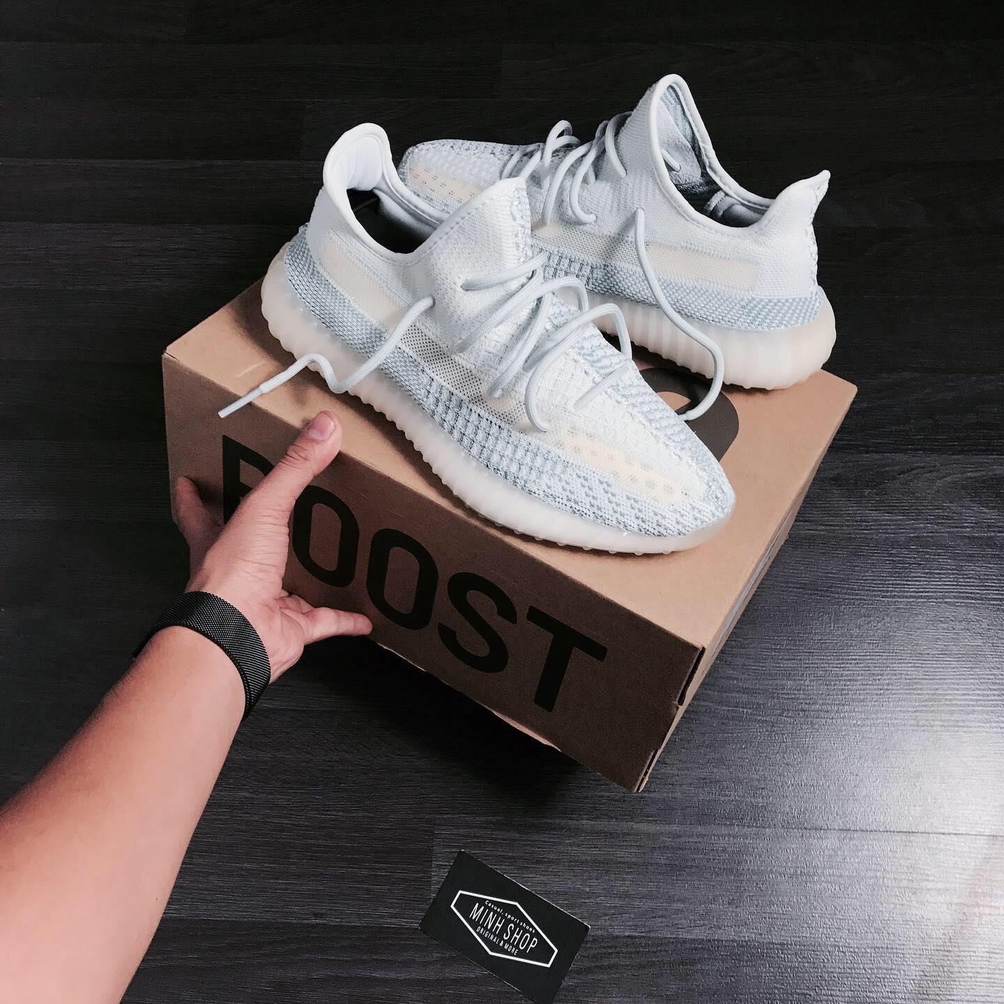 Giày adidas yeezy 350 cloud outlet white