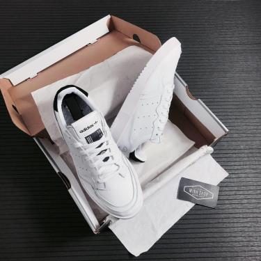Hàng Chính Hãng Adidas Supercourt White/Black 2020**