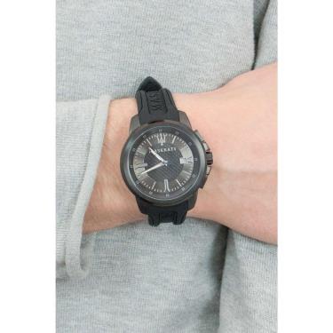 Hàng Chính Hãng Maserati Sfida Black Silver Watch 2021** Hàng Chính Hãng Maserati Sfida Black Silver Watch 2021**