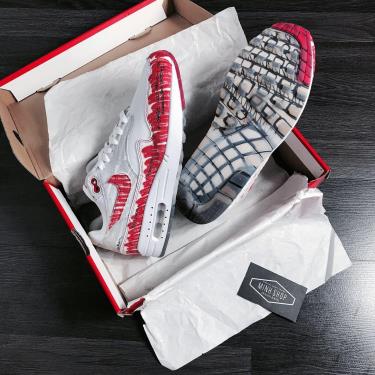 nike air max 1 sketch red