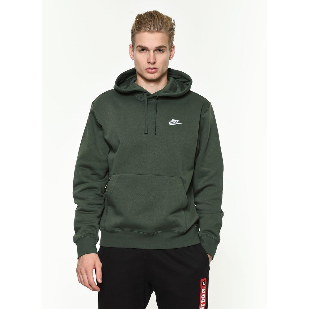  - Áo Hoodie Nike Sportswear Club Fleece Pullover Green [BV2654  370]