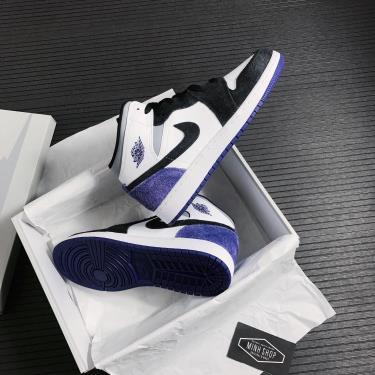 Hàng Chính Hãng Nike Jordan 1 Mid SE Purple GS 2021** Hàng Chính Hãng Nike Jordan 1 Mid SE Purple GS 2021**