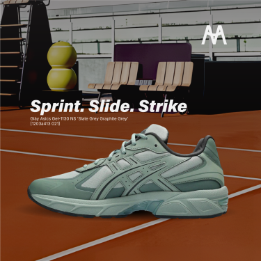 Giày Asics Gel-1130 NS 'Slate Grey Graphite Grey' [1203a413 021] Training / Pickeball / Tennis - Image 1