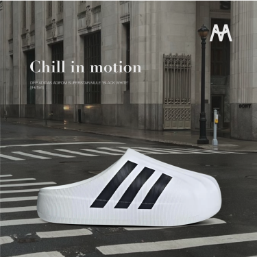 Dép Adidas adiFOM Superstar Mule 'Black White' [IF6184] - Image 1