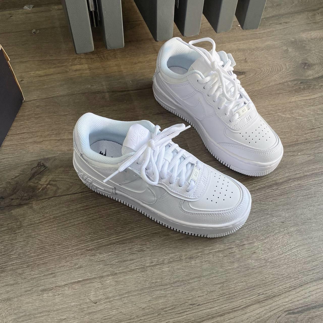 Minhshop.vn - Giày Nike Air Force 1 Shadow All White [CI0919 100