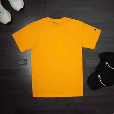 Hàng Chính Hãng Áo Thun Champion Basic Yellow LOGO 2021** hang-chinh-hang-ao-thun-champion-basic-yellow-logo-2021
