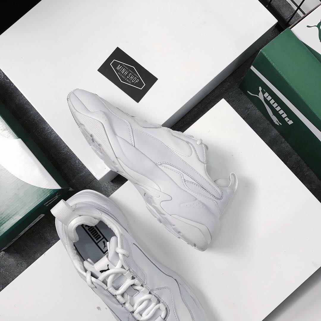 Puma thunder best sale triple white