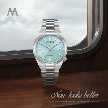 Đồng hồ Citizen Tsuyosa Automatic ''Silver Blue'' [NJ0200 50L] - Image 1
