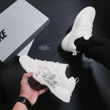 Hàng Chính Hãng Fila Ray Script Beige 2021** 1RM01149 926 240 hang-chinh-hang-fila-ray-script-beige-2021-1rm01149-926-240