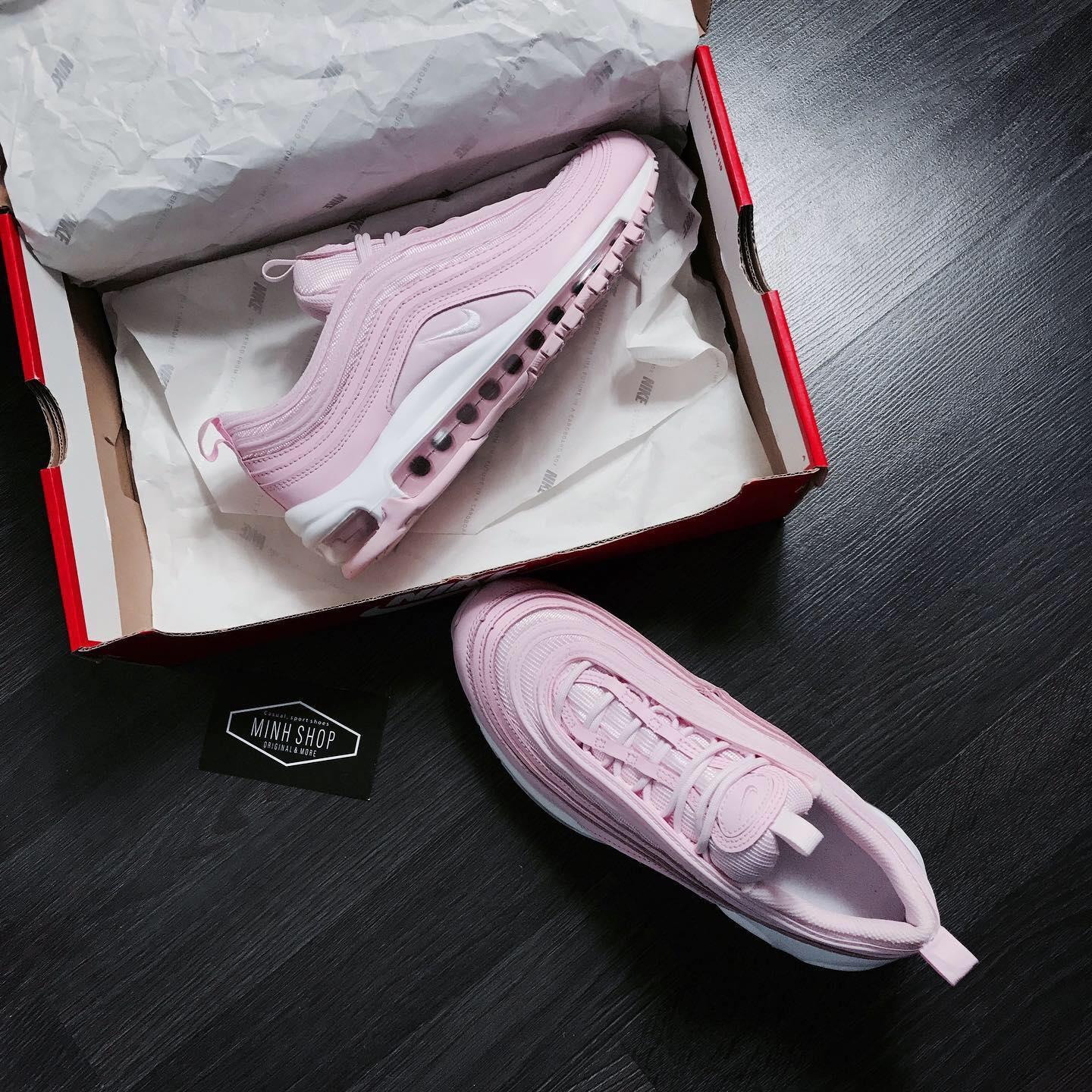 Air max 97 2024 pink and white 2019