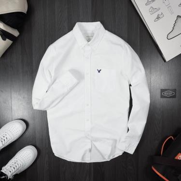 75% SALE - Hàng Chính Hãng Áo Sơ Mi American Eagle White 2021** BIGSIZE 75-sale-hang-chinh-hang-ao-so-mi-american-eagle-white-2021-bigsize