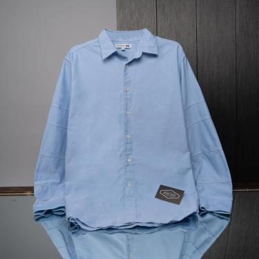 Hàng Chính Hãng Áo Sơ Mi Uniqlo J.W.Anderson Long Sleeve Blue 2021**** hang-chinh-hang-ao-so-mi-uniqlo-j-w-anderson-long-sleeve-blue-2021