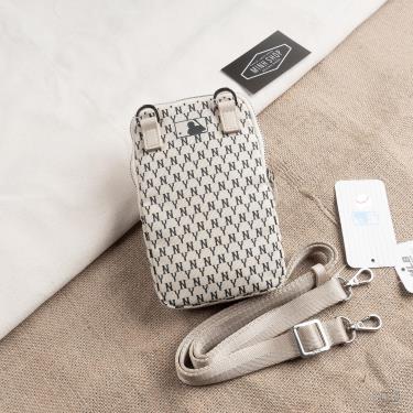 Túi MLB Monogram Mini Cross Bag New York Yankees  White  [32BGDK111 50I] [ O ]