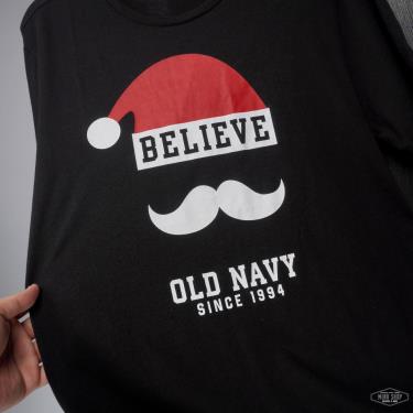 Hàng Chính Hãng Áo Thun Old Navy Soft-Washed Christmas Graphic Believe Santa Logo 2021**